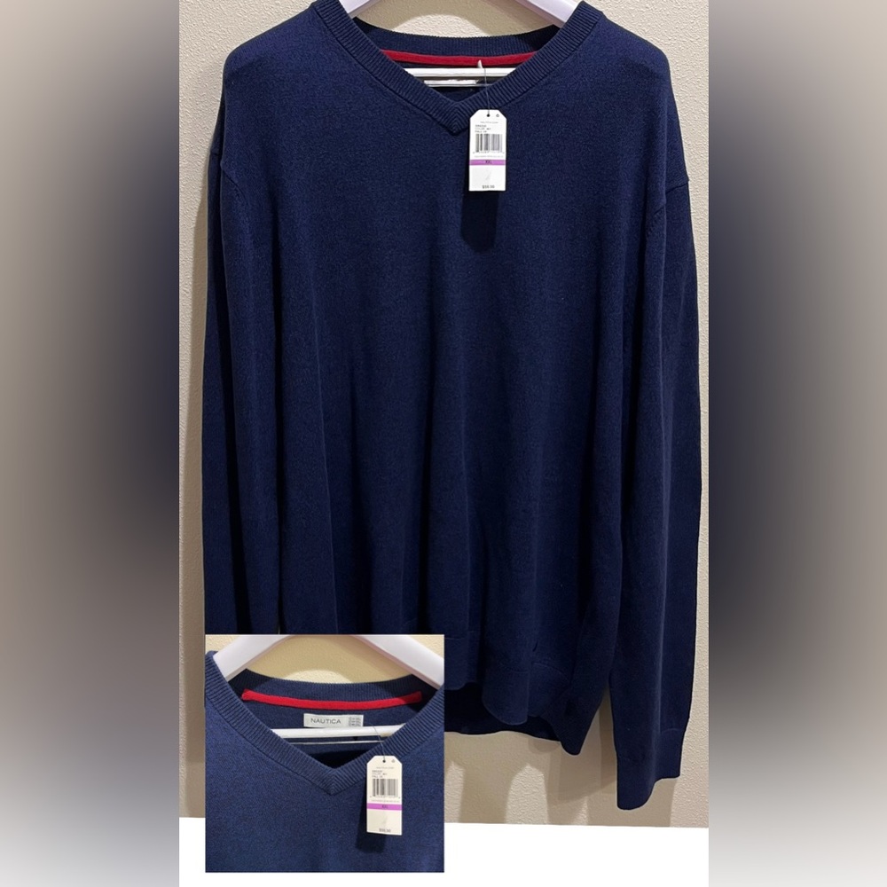 Nautica Deep Blue Crewneck Sweater